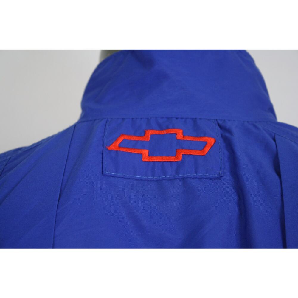 Vintage 90s Toyota American Made Blue Lined Windbreaker Jacket Mens M USA - Picture 5 of 7